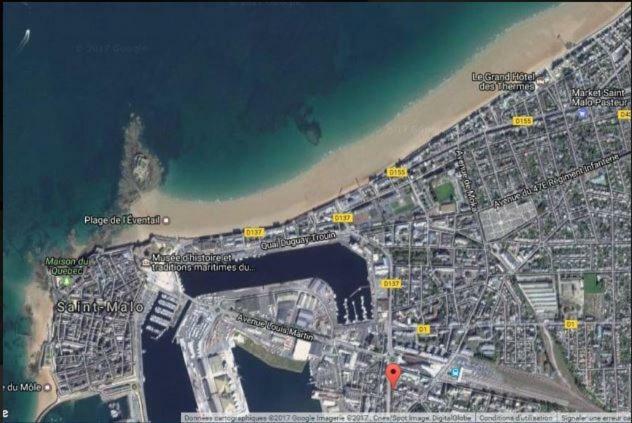 Joli T3, Gare & Plages A Proximite Saint-Malo Luaran gambar